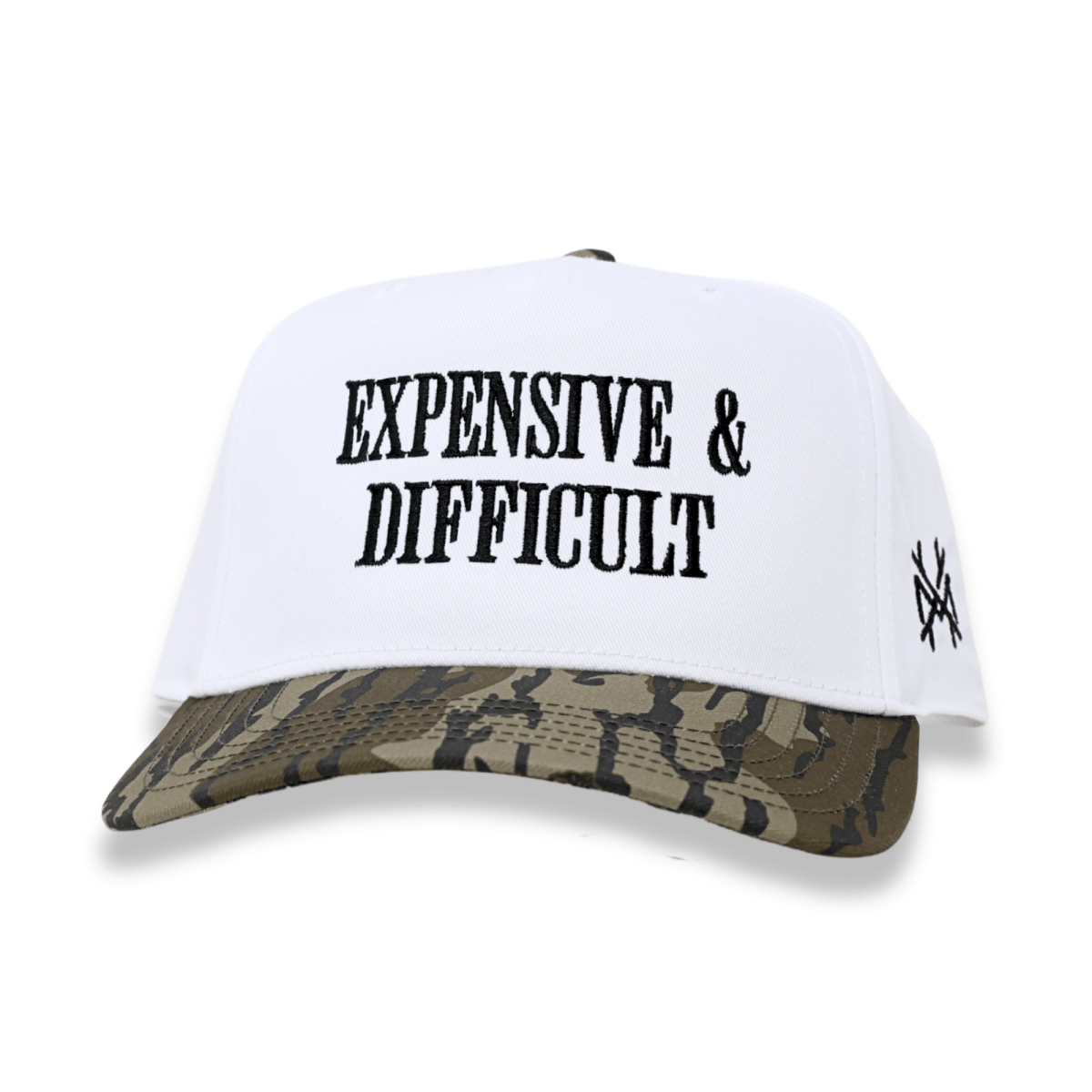 Expensive & Difficult Snapback Hat - Embroidered Trucker Cap
